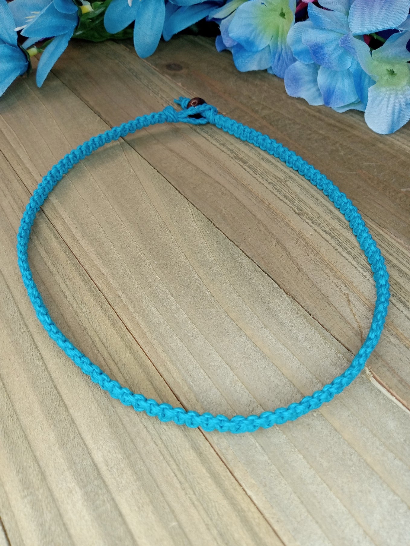 Classic Hemp Necklace - Turquoise