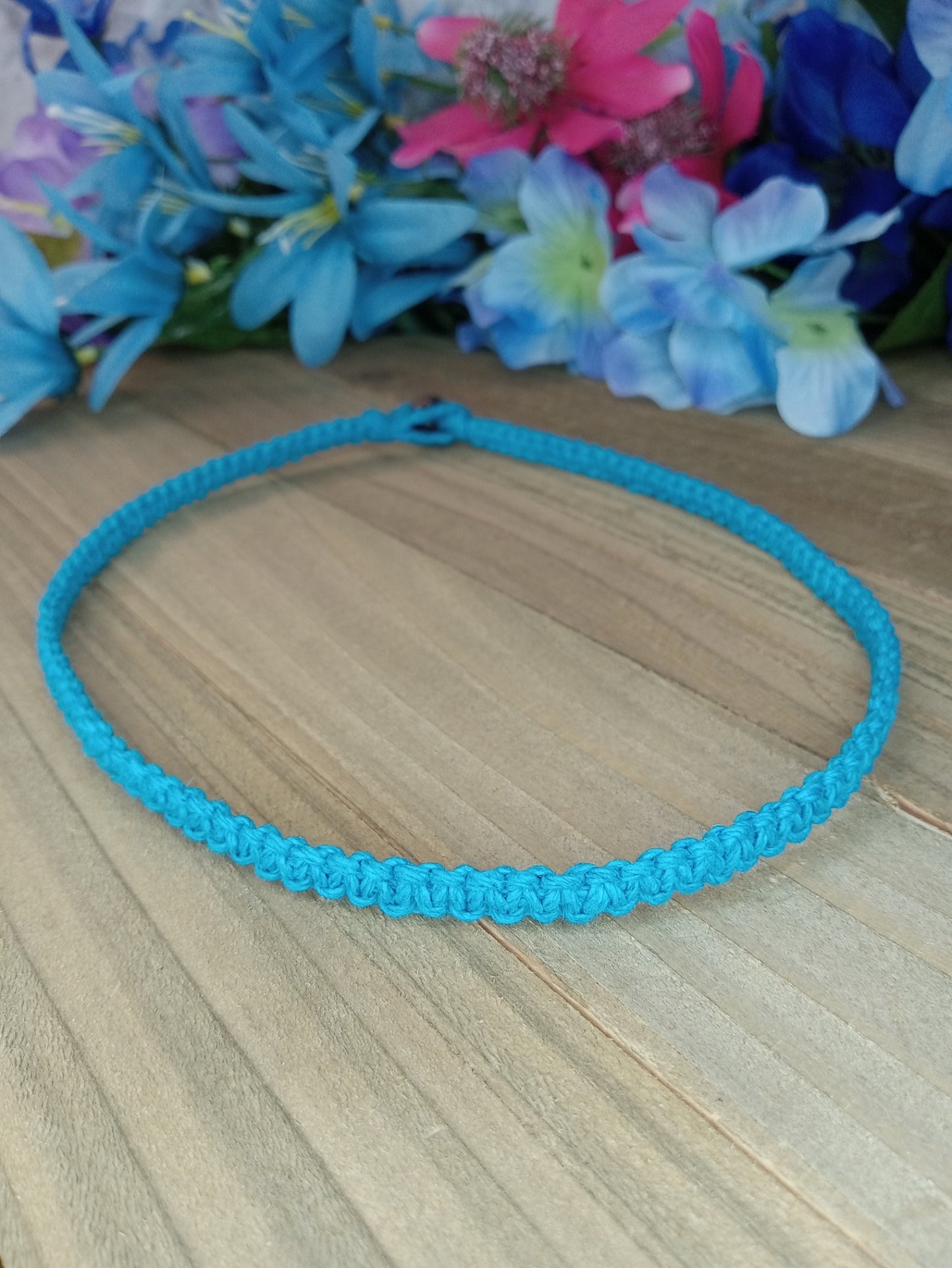 Classic Hemp Necklace - Turquoise