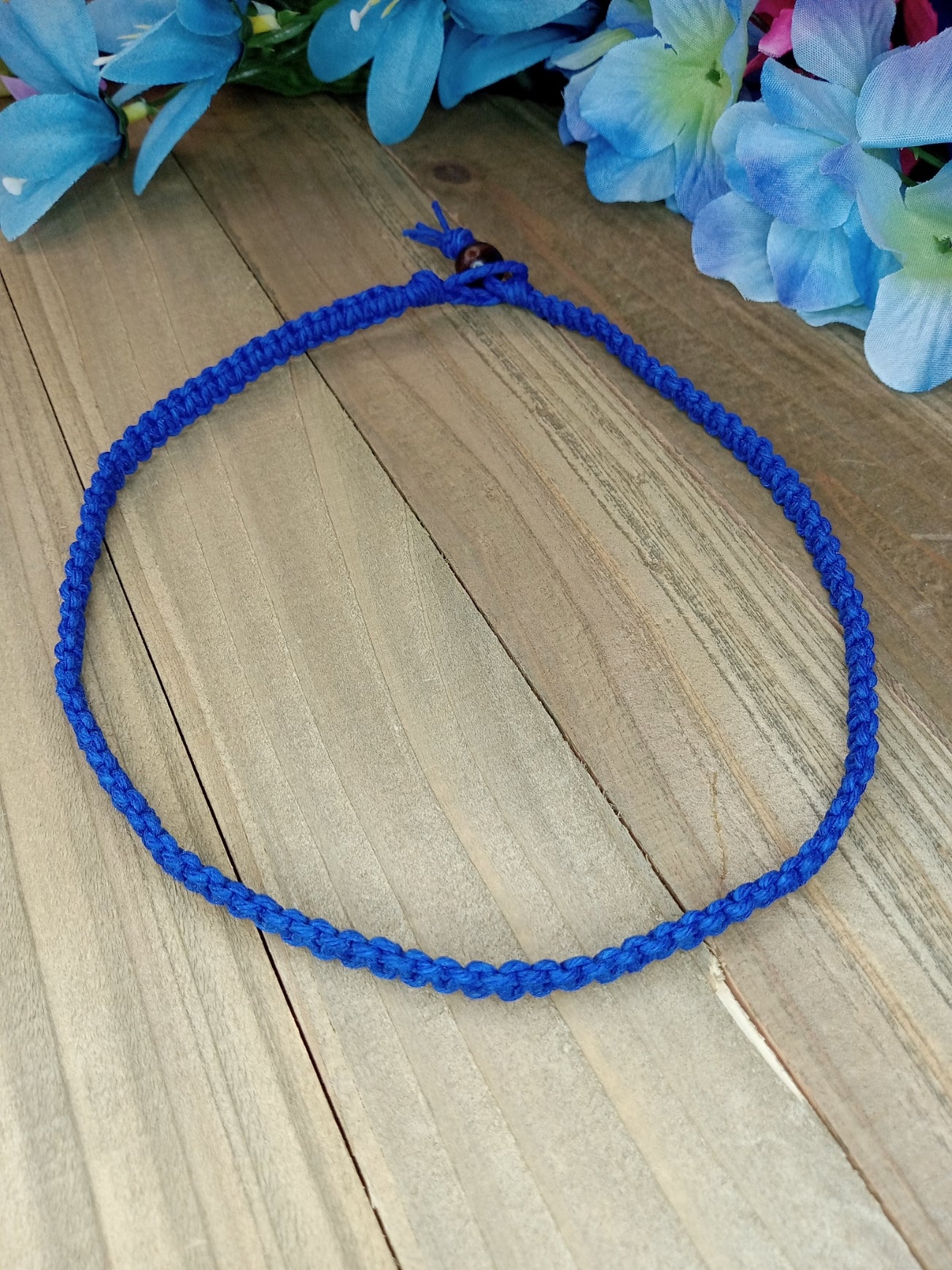 Classic Hemp Necklace - Blue