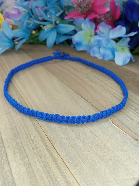 Classic Hemp Necklace - Blue