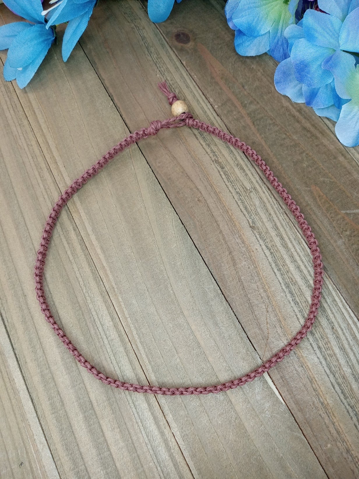 Classic Hemp Necklace - Brown