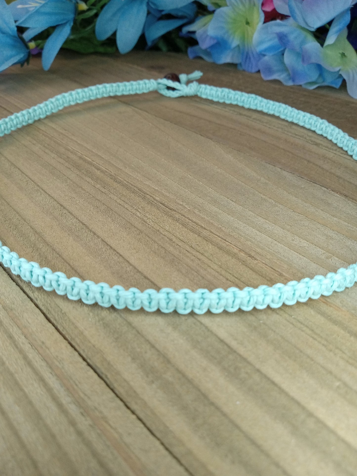 Classic Hemp Necklace - Light Blue