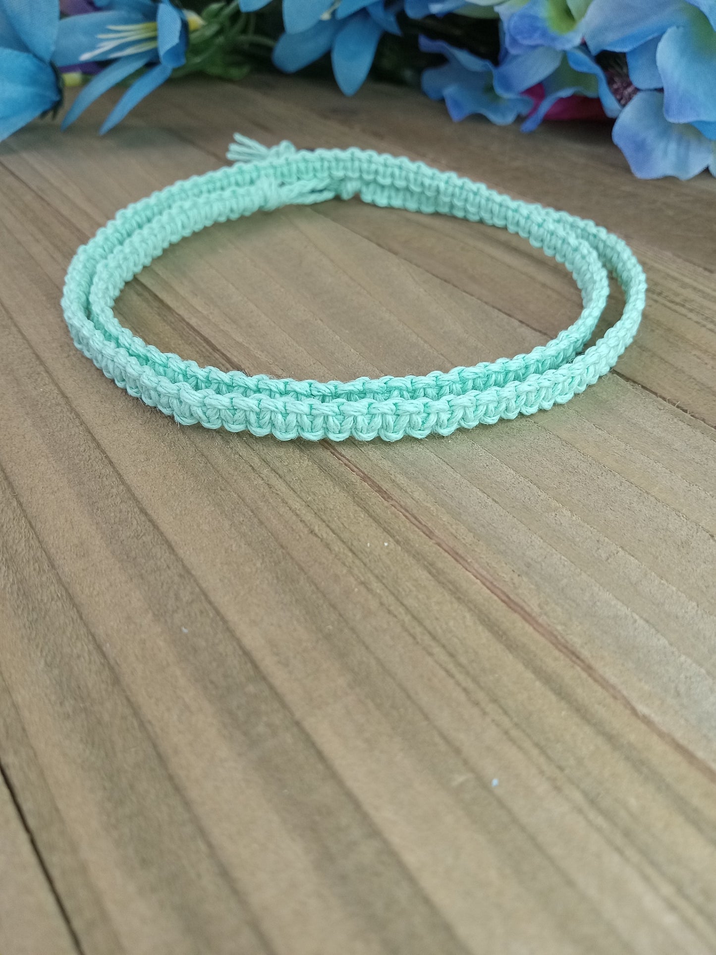 Classic Hemp Necklace - Seafoam