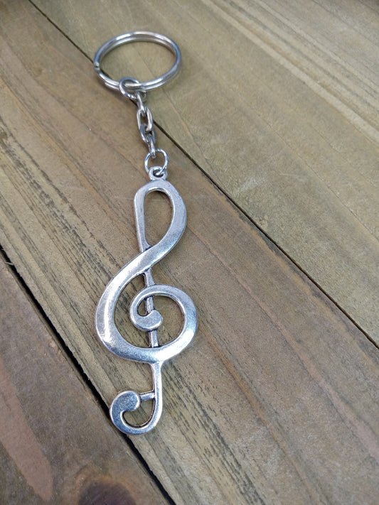 Keychain - Treble Clef