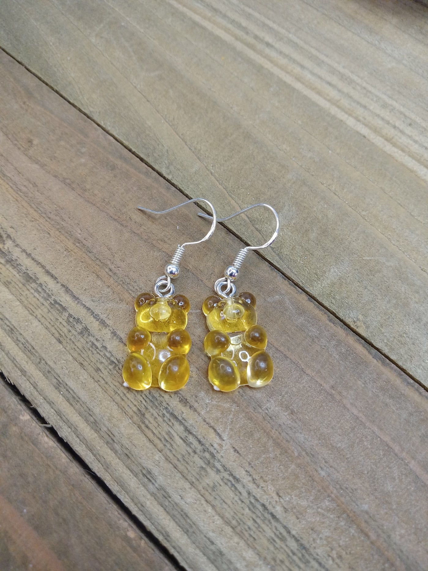 Earrings - Candy Bears - Orange