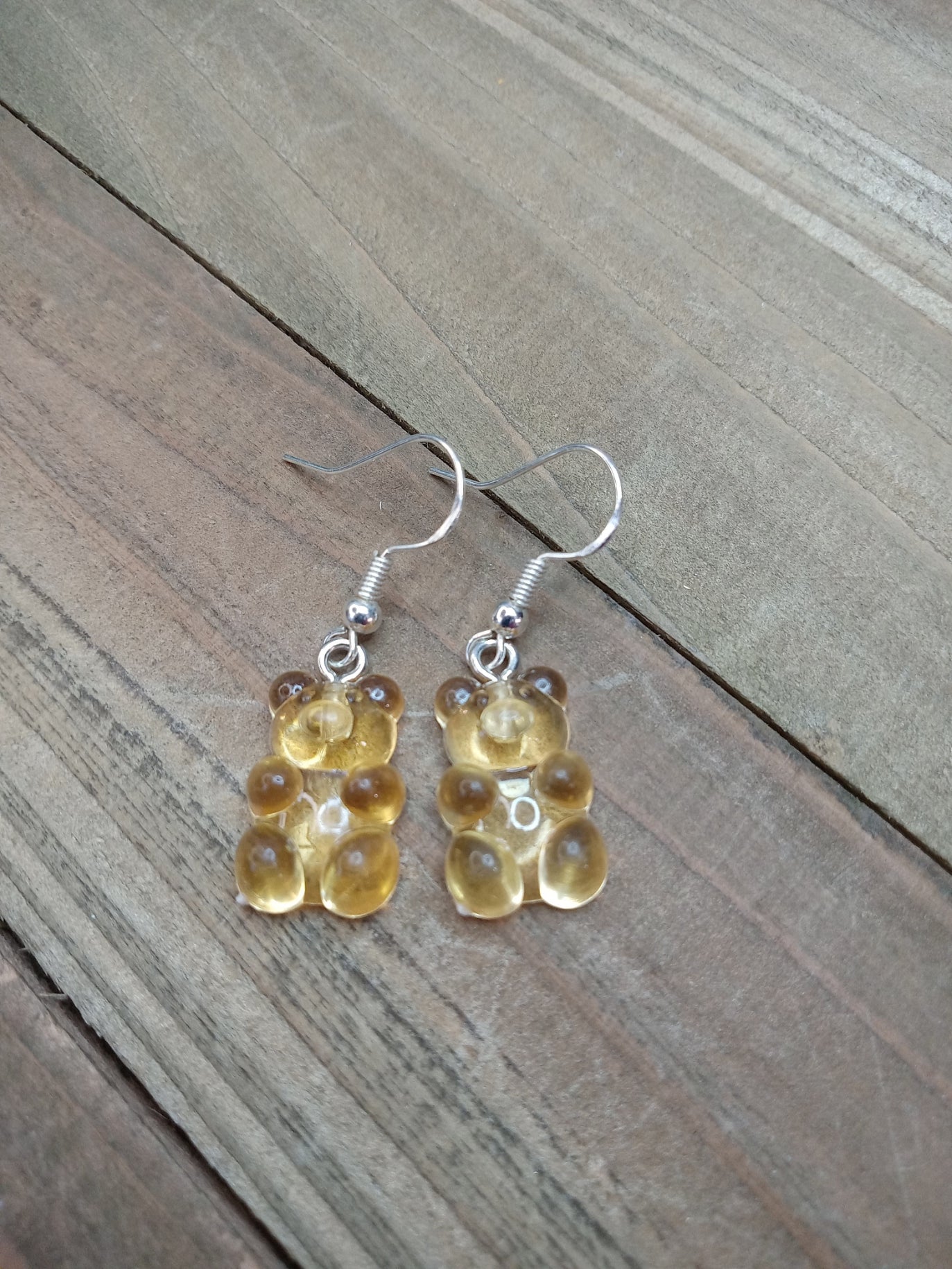 Earrings - Candy Bears - Orange