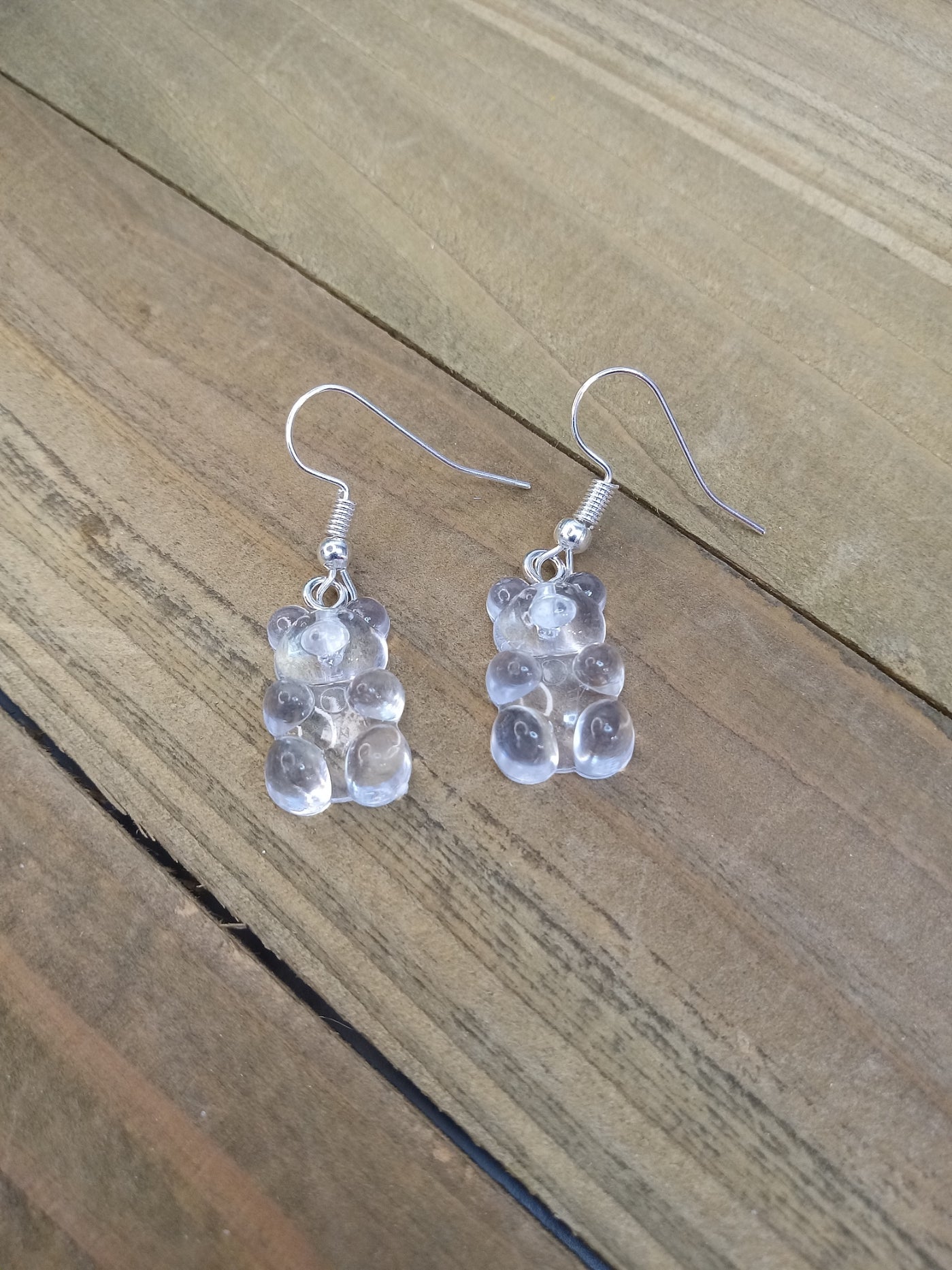 Earrings - Candy Bears - Clear