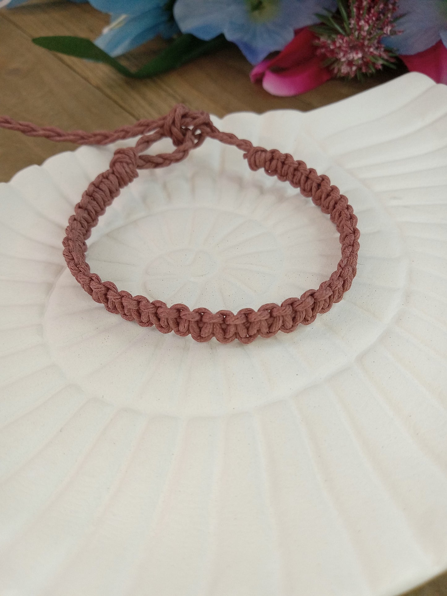 Classic Hemp Bracelet - Surfer Style - Brown