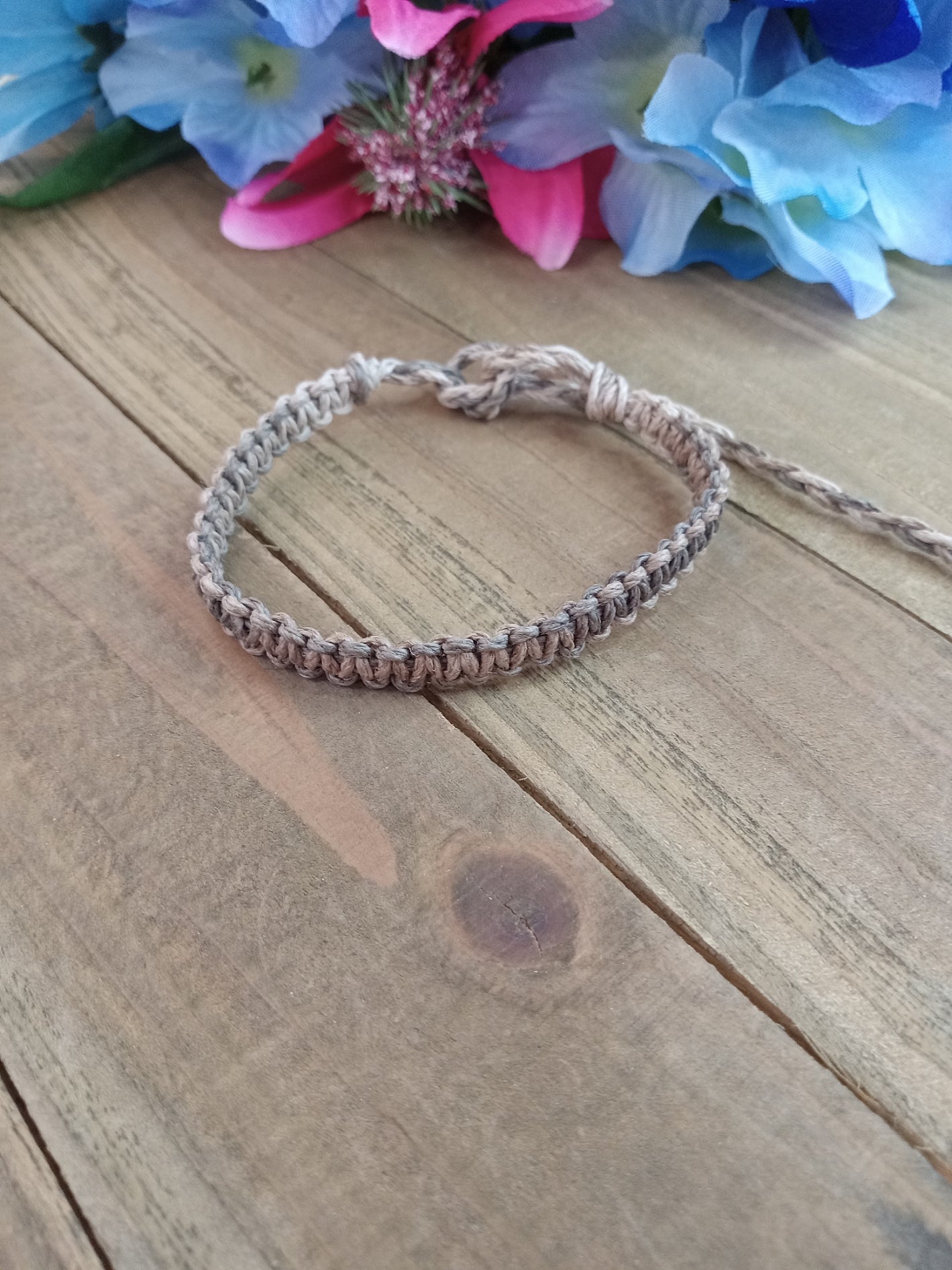 Classic Hemp Bracelet - Surfer Style - Earthy