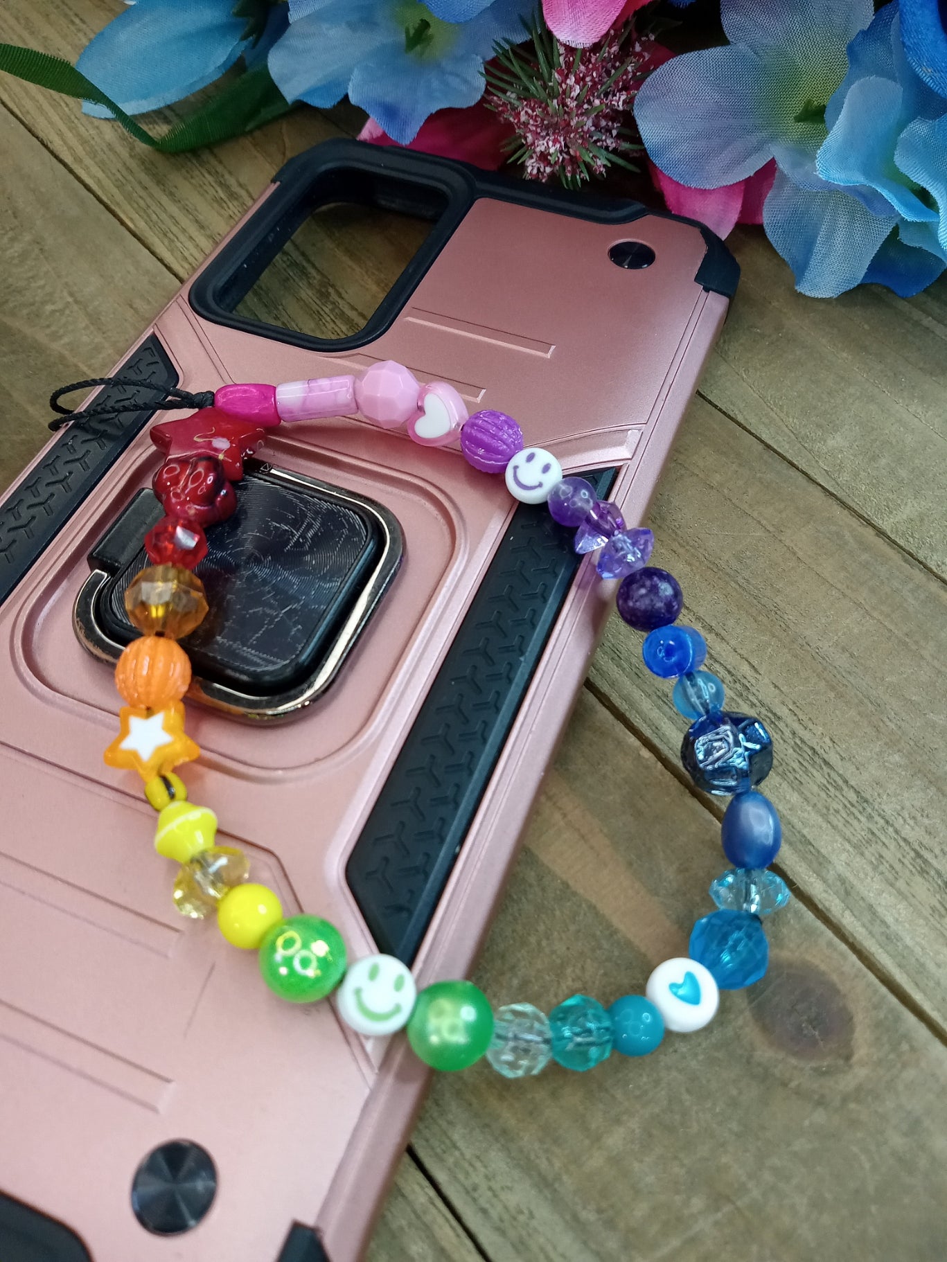 Phone Charm - Rainbow Mix - Dangle Charm